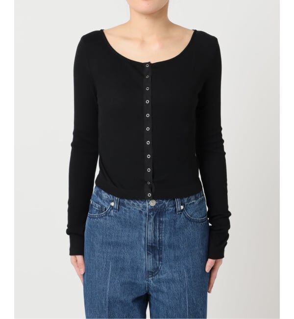 U by SPICK&SPAN「《追加》シフォンテレコカットトップス」|Tシャツ・カットソー|