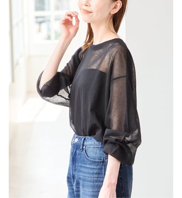 U by SPICK&SPAN「シアールーズニットプルオーバー」|ニット・セーター|