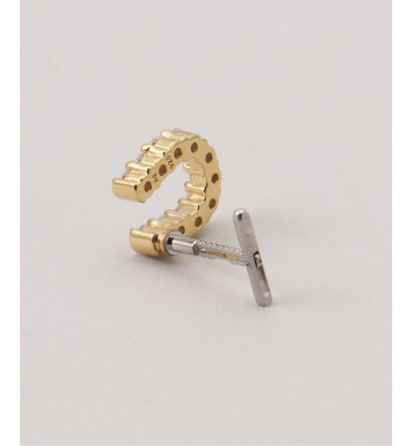 Spick and Span「《一部店舗+WEB限定》BAQLESS / バックレス Honesty Alina Gold」|ピアス|