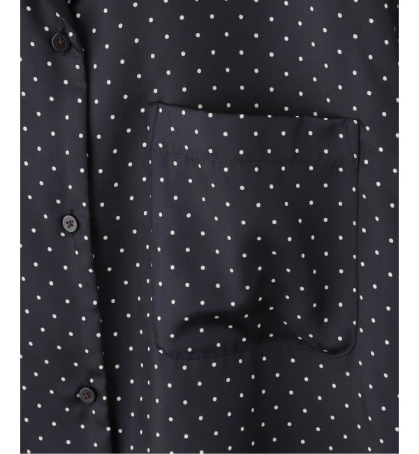 Spick and Span「ドットツイルスリーピングシャツ」|シャツ・ブラウス|