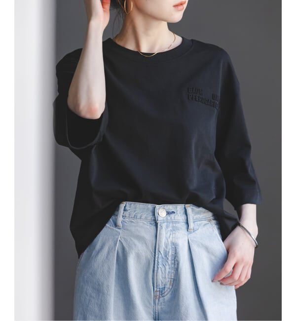 NOBLE「BAUM UND PFERDGARTEN/バウムウンドヘルガーデン エンボスロゴT」|Tシャツ・カットソー|
