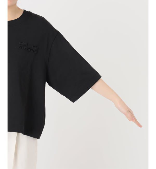 NOBLE「BAUM UND PFERDGARTEN/バウムウンドヘルガーデン エンボスロゴT」|Tシャツ・カットソー|