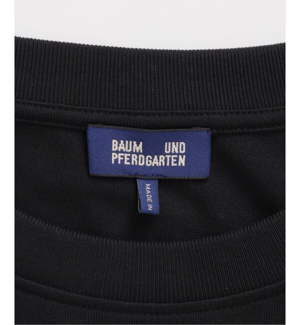 NOBLE「BAUM UND PFERDGARTEN/バウムウンドヘルガーデン エンボスロゴT」|Tシャツ・カットソー|