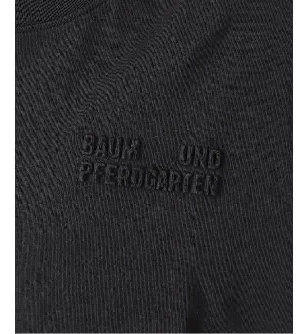 NOBLE「BAUM UND PFERDGARTEN/バウムウンドヘルガーデン エンボスロゴT」|Tシャツ・カットソー|