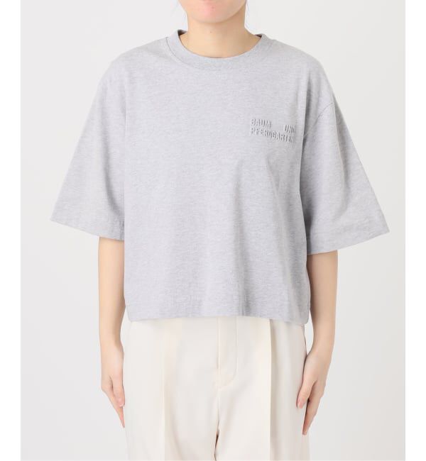 NOBLE「BAUM UND PFERDGARTEN/バウムウンドヘルガーデン エンボスロゴT」|Tシャツ・カットソー|