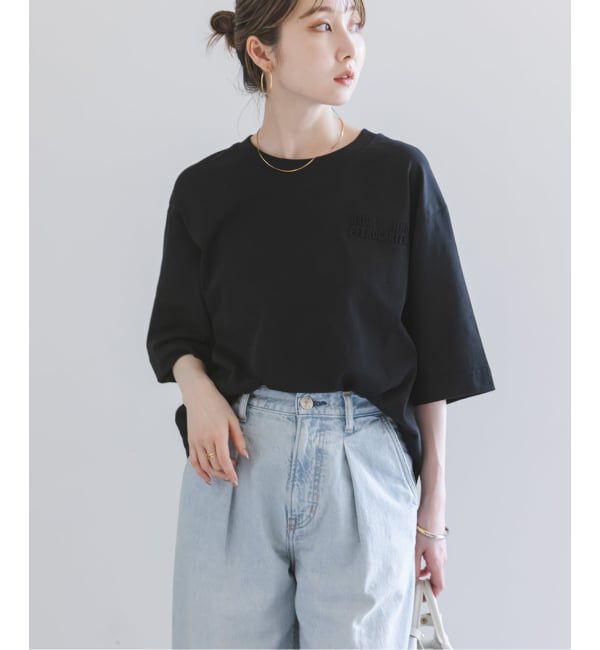 NOBLE「BAUM UND PFERDGARTEN/バウムウンドヘルガーデン エンボスロゴT」|Tシャツ・カットソー|