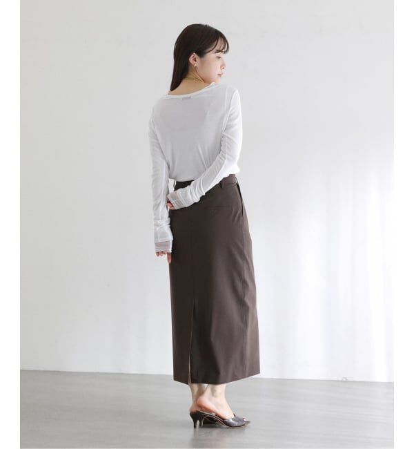  「【洗える】レイヤードカットソー」|Tシャツ・カットソー|