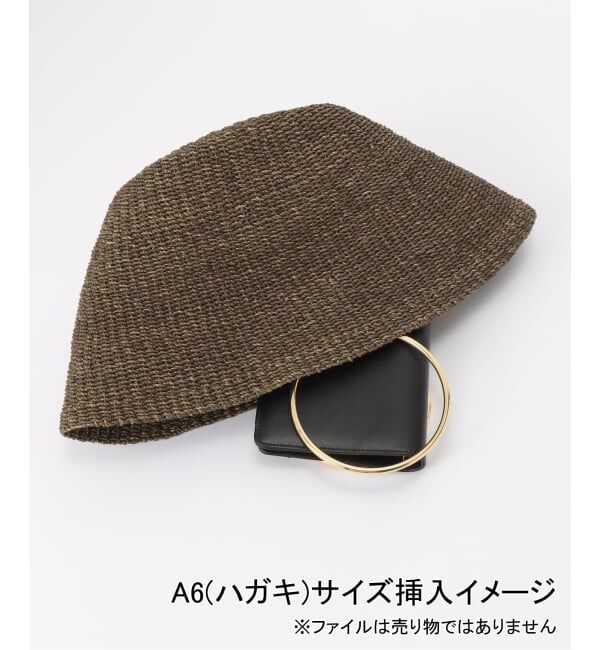  「COTTO/コット メタルハンドル アバカバッグ」|ハンドバッグ|
