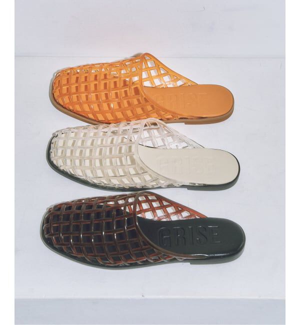 GRISE「《予約》GRISE JELLY LATTICE ミュール」|その他|