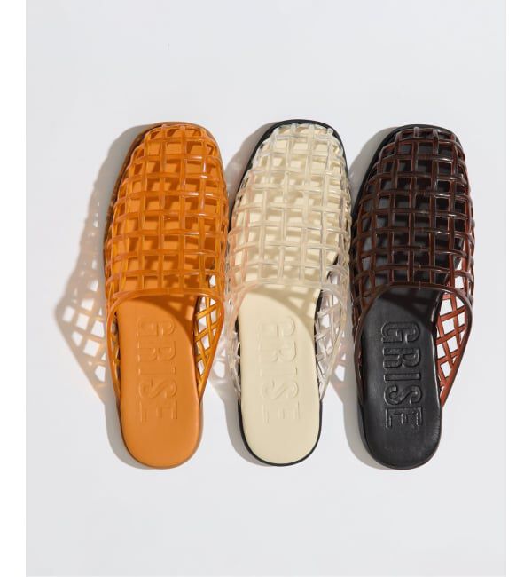 GRISE「《予約》GRISE JELLY LATTICE ミュール」|その他|