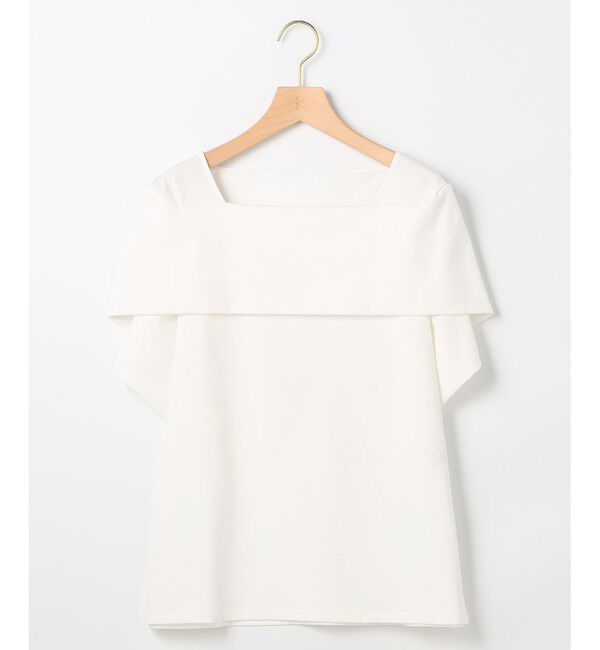 組曲「GIZAコットンオフショルダー カットソー」|Tシャツ・カットソー|