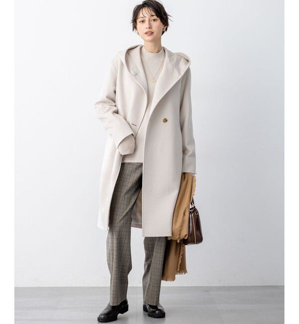 23区「【洗える】ピュアカシミヤ フレア ニット」|ニット・セーター|
