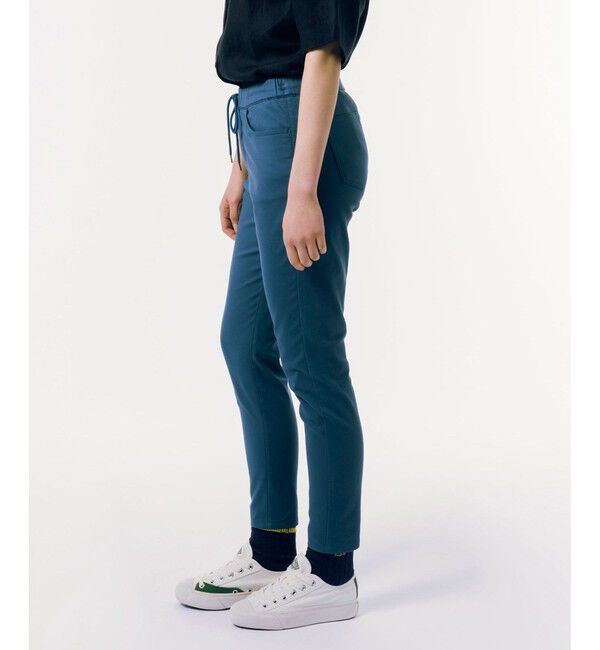 LACOSTE「ストレッチスキニーイージーパンツ」|チノ|エメラルド