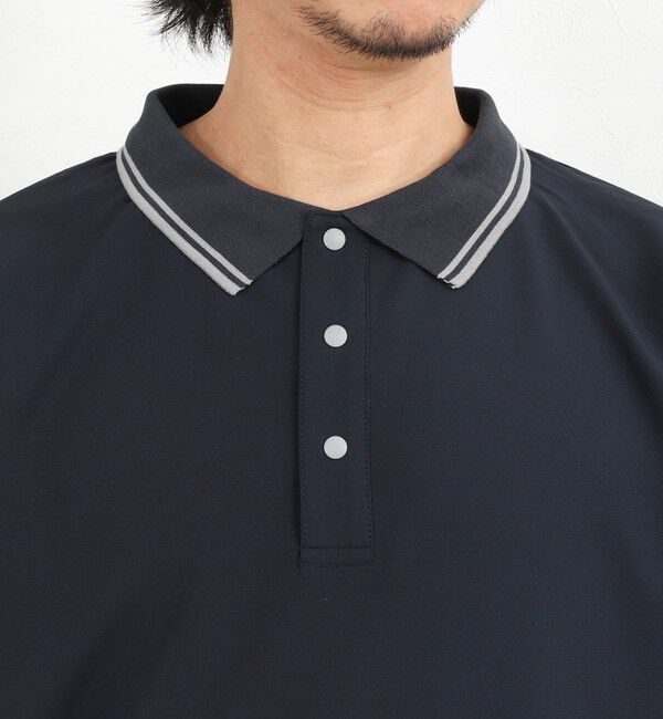 NOLLEY'S goodman「【TAION/タイオン】NON DOWN BASIC JERSEY HARF SLEEVE POLO 26SS」|ポロシャツ|