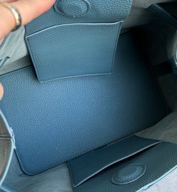  「【WEB限定】ヒネリ金具付キューブ型手提げ」|トートバッグ|