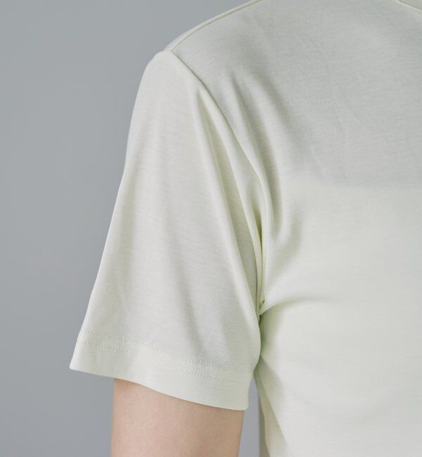 「【LUALY】シアープレーンチビTee」|Tシャツ・カットソー|