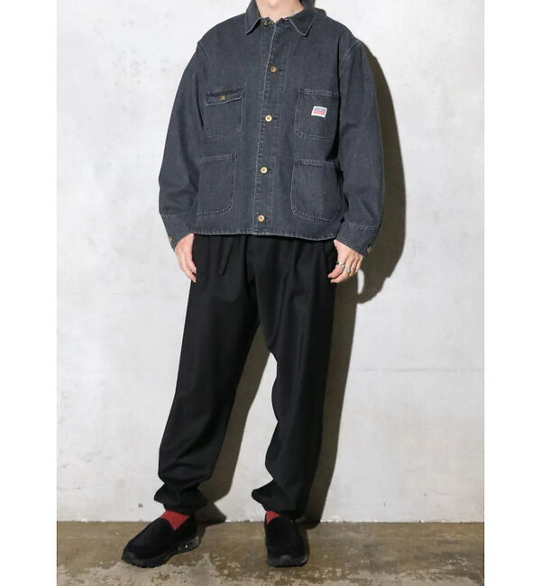 ABAHOUSE「【PENNEY'S 】10oz DENIM ENGINEER SHORT JAC」|ブルゾン・スタジャン|