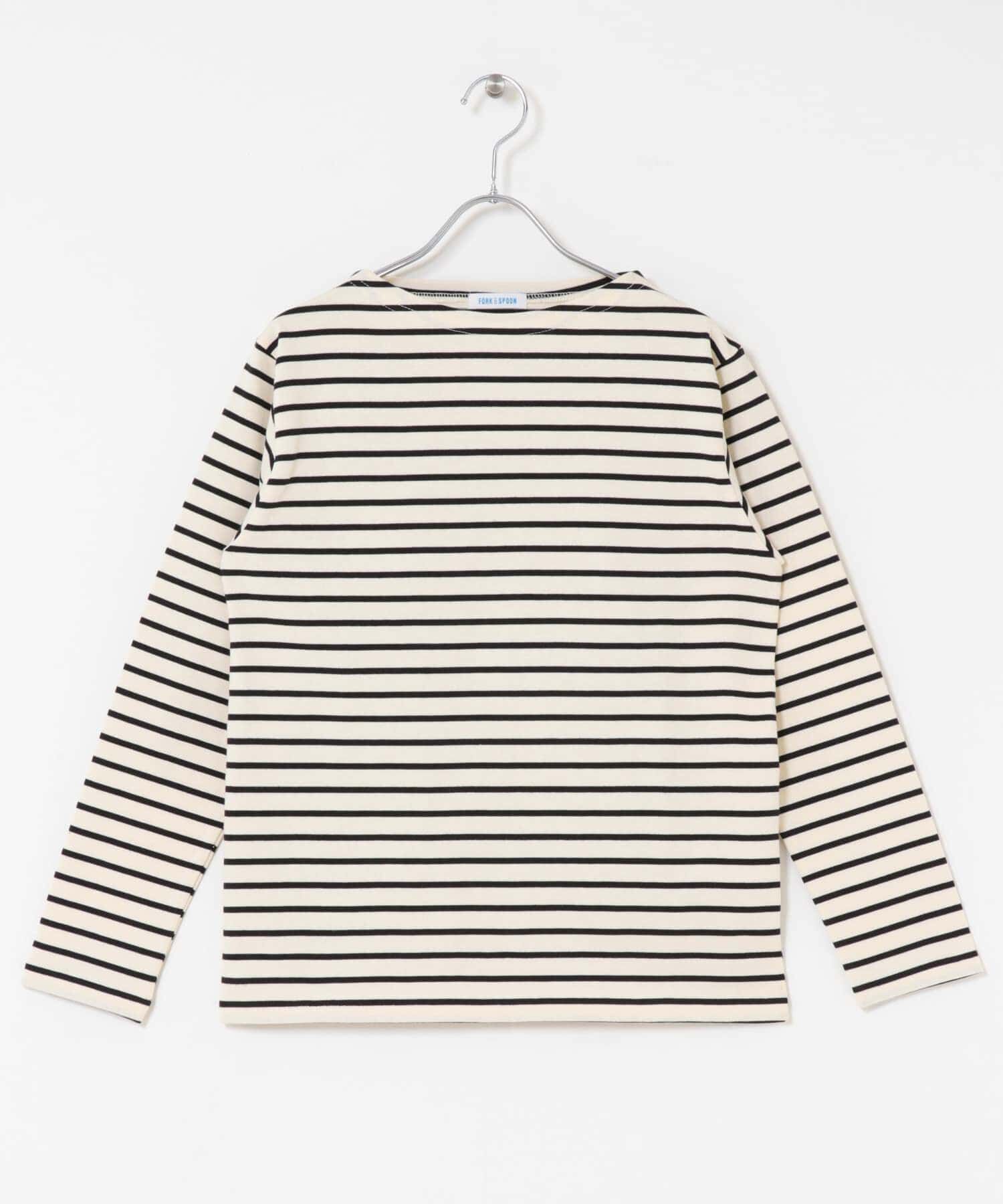 URBAN RESEARCH DOORS「FORK&SPOON　ボートネックボーダー」|Tシャツ・カットソー|