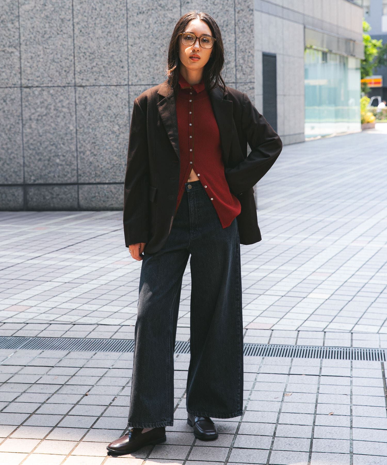 URBAN RESEARCH「『UR TECH』2WAYリブニット」|ニット・セーター|