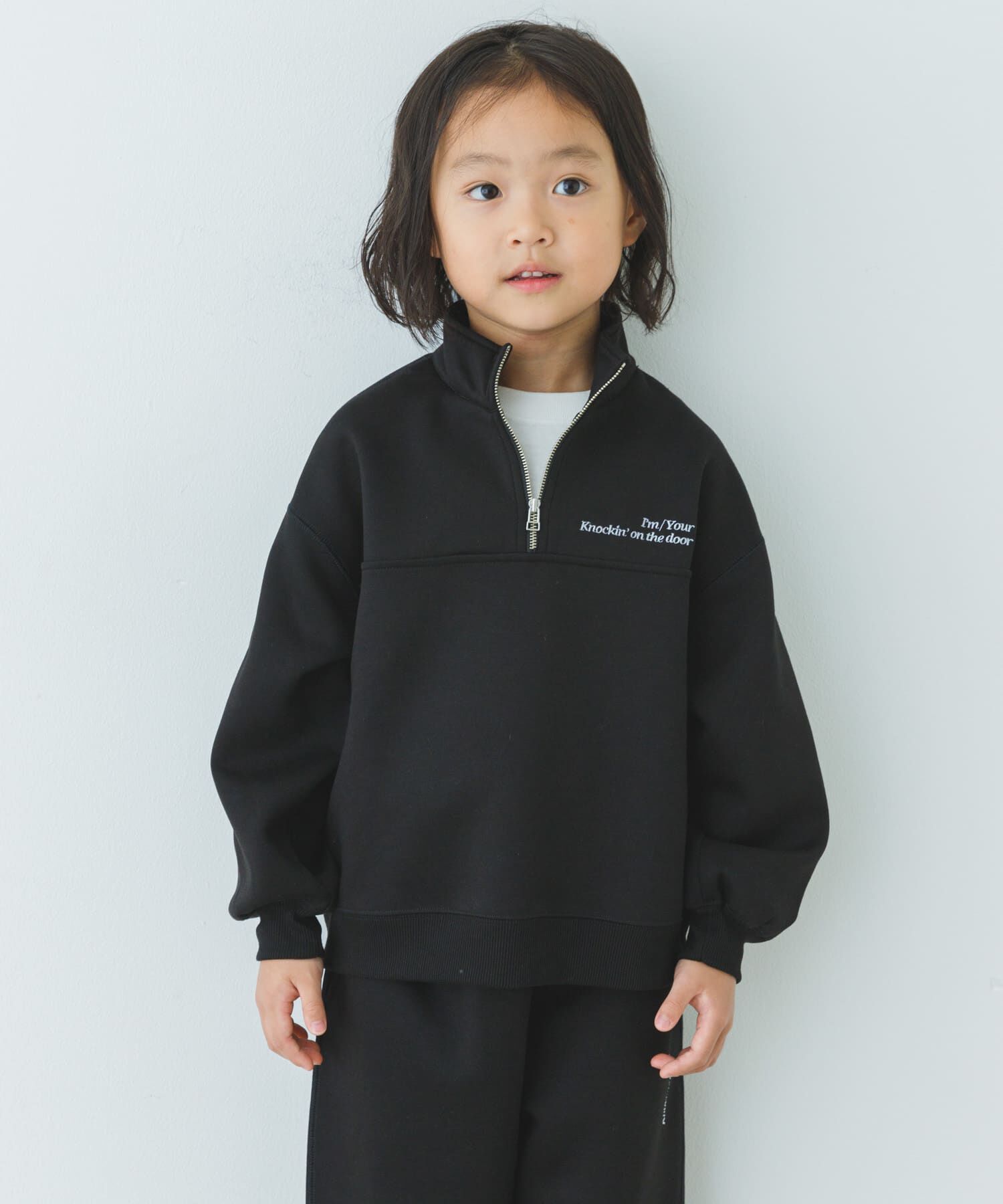 URBAN RESEARCH DOORS「『セットアップ対応』ハーフジップダンボールプルオーバー(KIDS)」|その他|