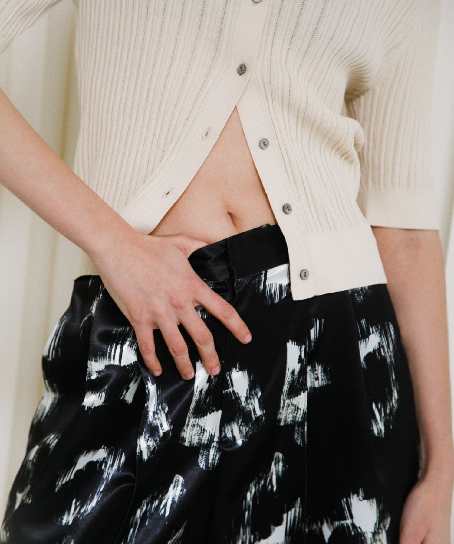 LAATO「black flower pants」|その他|