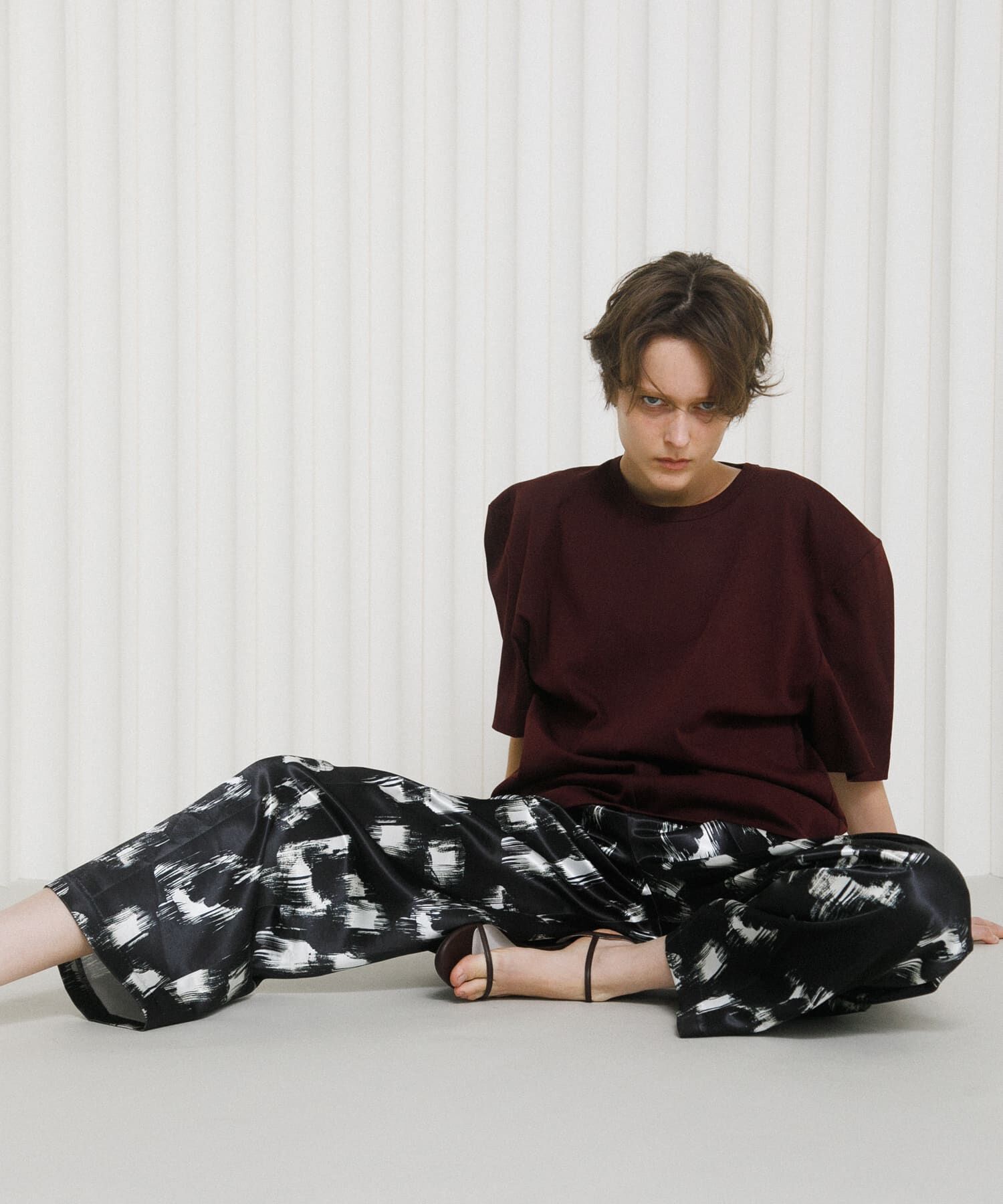 LAATO「black flower pants」|その他|