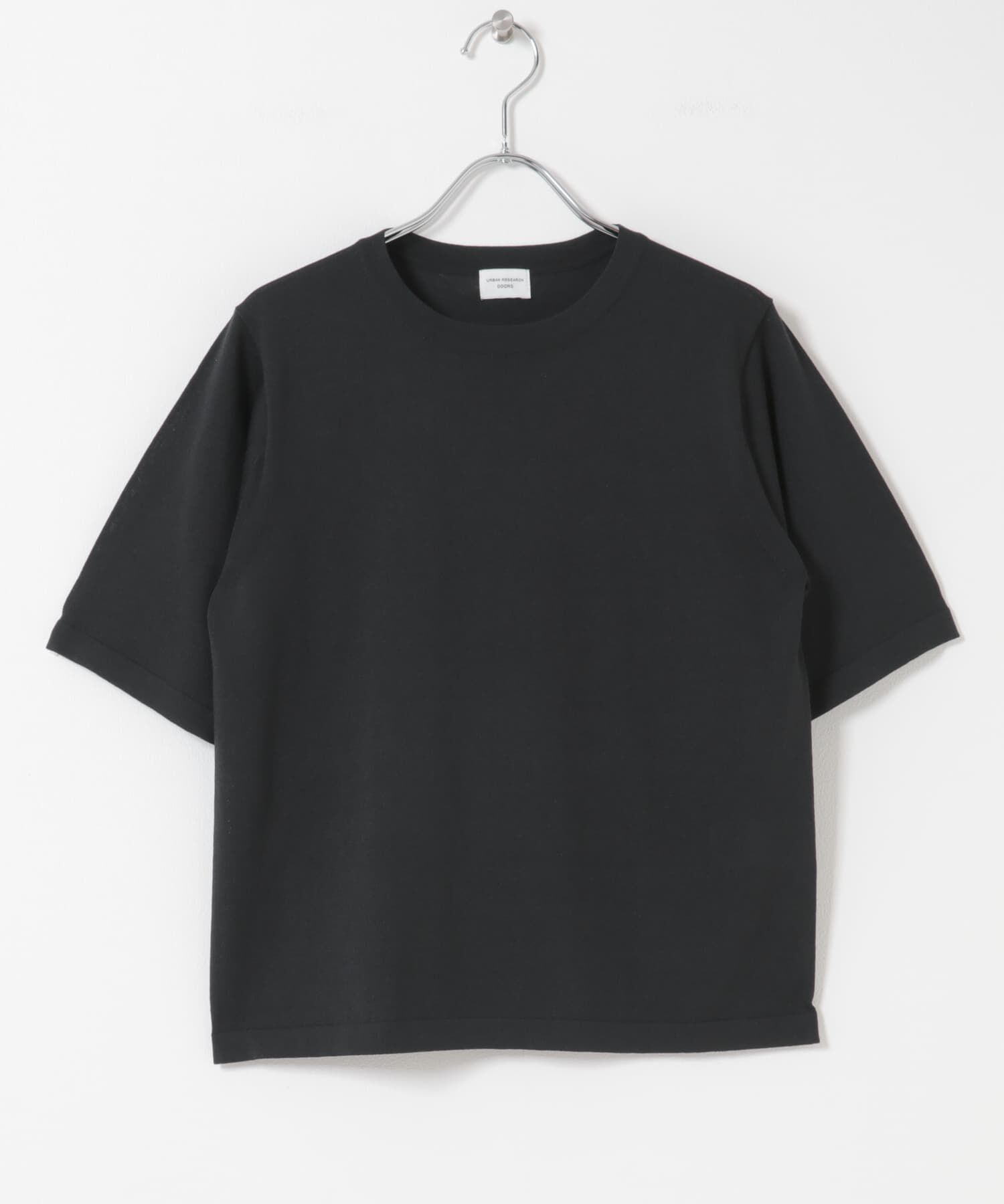 URBAN RESEARCH DOORS「『UR TECH』サマシェアニットハーフスリーブプルオーバー」|Tシャツ・カットソー|