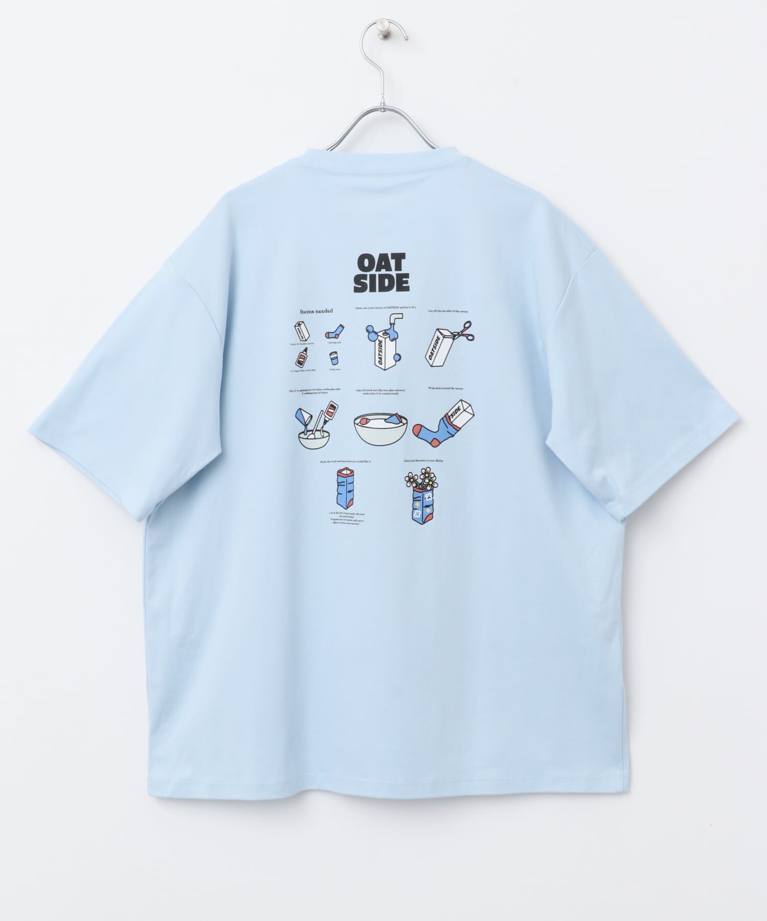 SENSE OF PLACE by URBAN RESEARCH「『別注』OATSIDE&times;SENSE OF PLACE　グラフィックショートスリーブ Tシャツ A」|Tシャツ・カットソー|