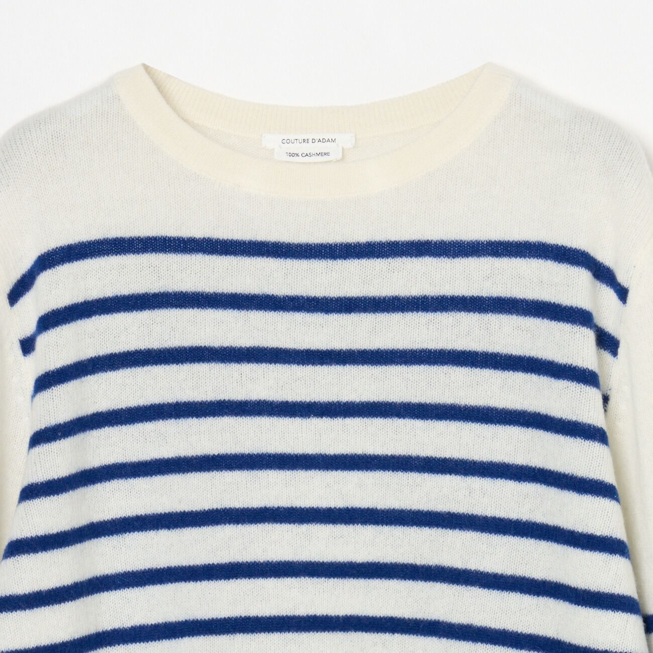  「Couture d' Adam CASHMERE FRENCH MARINE BORDER」|ニット・セーター|