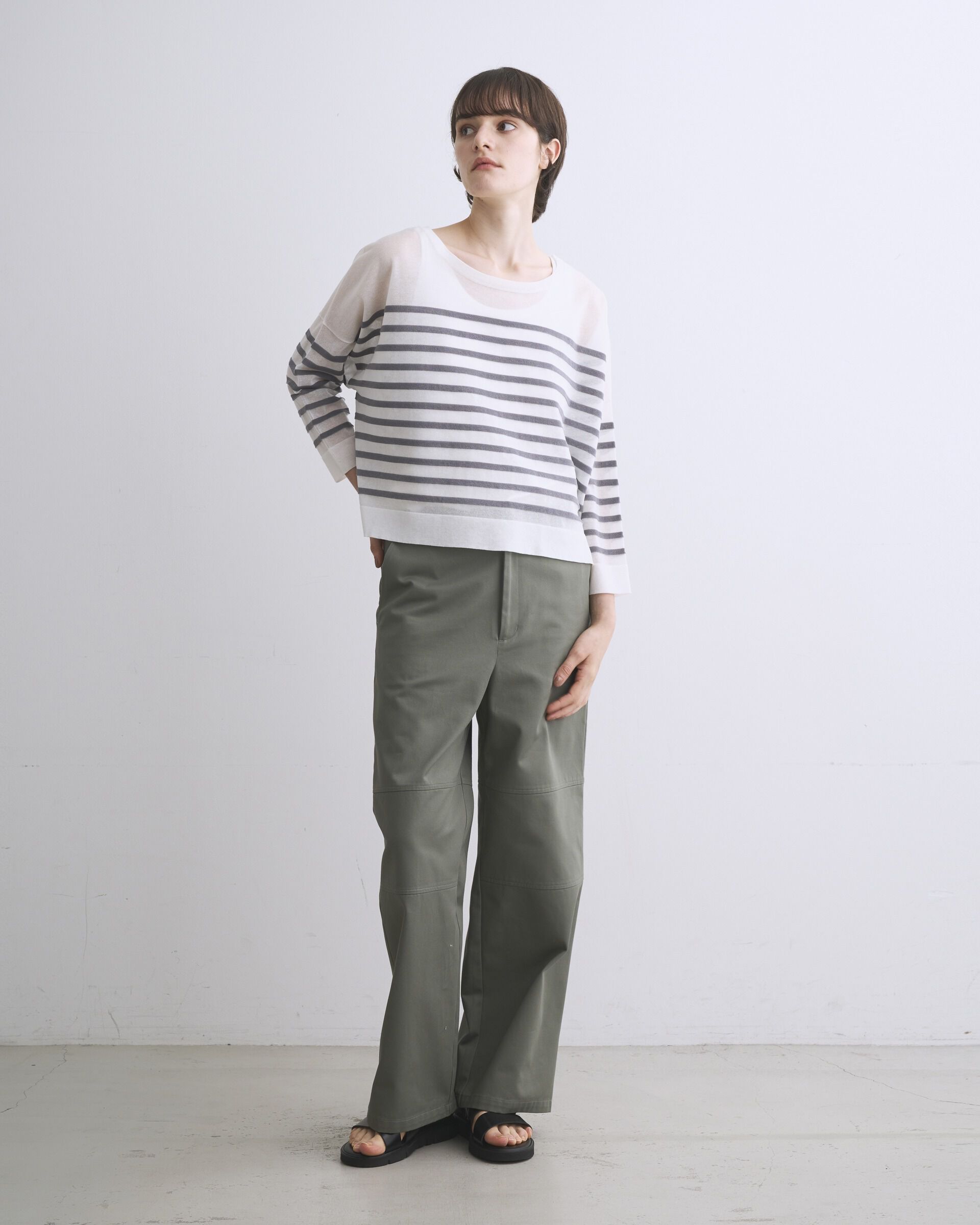 Traditional Weatherwear「LYNE KNIT SHEER」|ニット・セーター|
