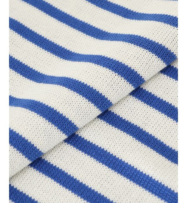le.coeur blanc「《手洗い可能》TRICOTS JEANMARC ボーダーニット」|ニット・セーター|