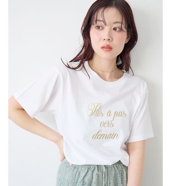  「ハクフレーズTシャツ」|Tシャツ・カットソー|オフ