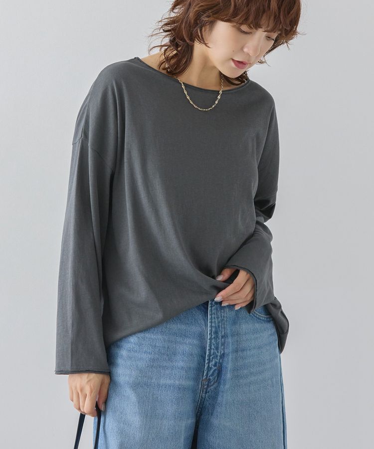 AMERICAN HOLIC「スラブ天竺シアープルオーバー」|Tシャツ・カットソー|