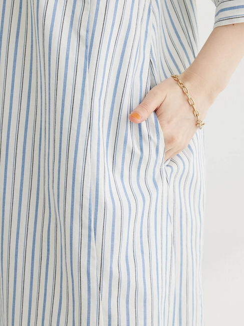 Green Parks「I　切替ロングシャツワンピース」|ワンピース|
