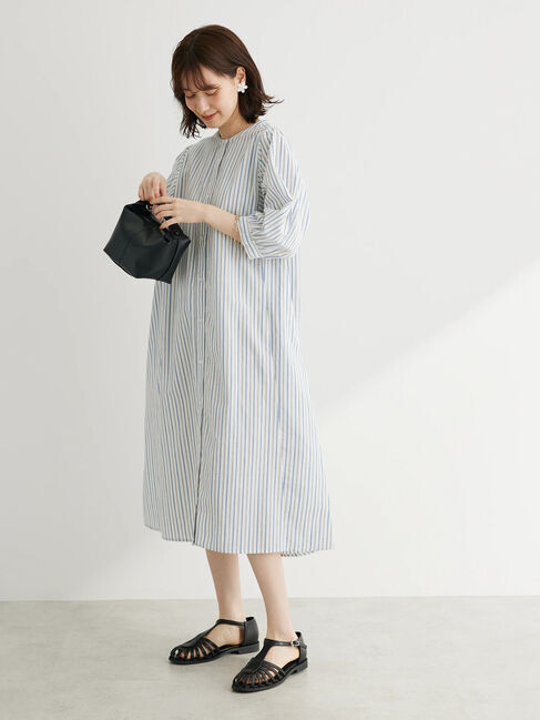 Green Parks「I　切替ロングシャツワンピース」|ワンピース|