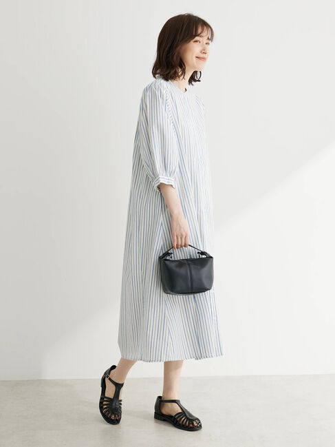 Green Parks「I　切替ロングシャツワンピース」|ワンピース|