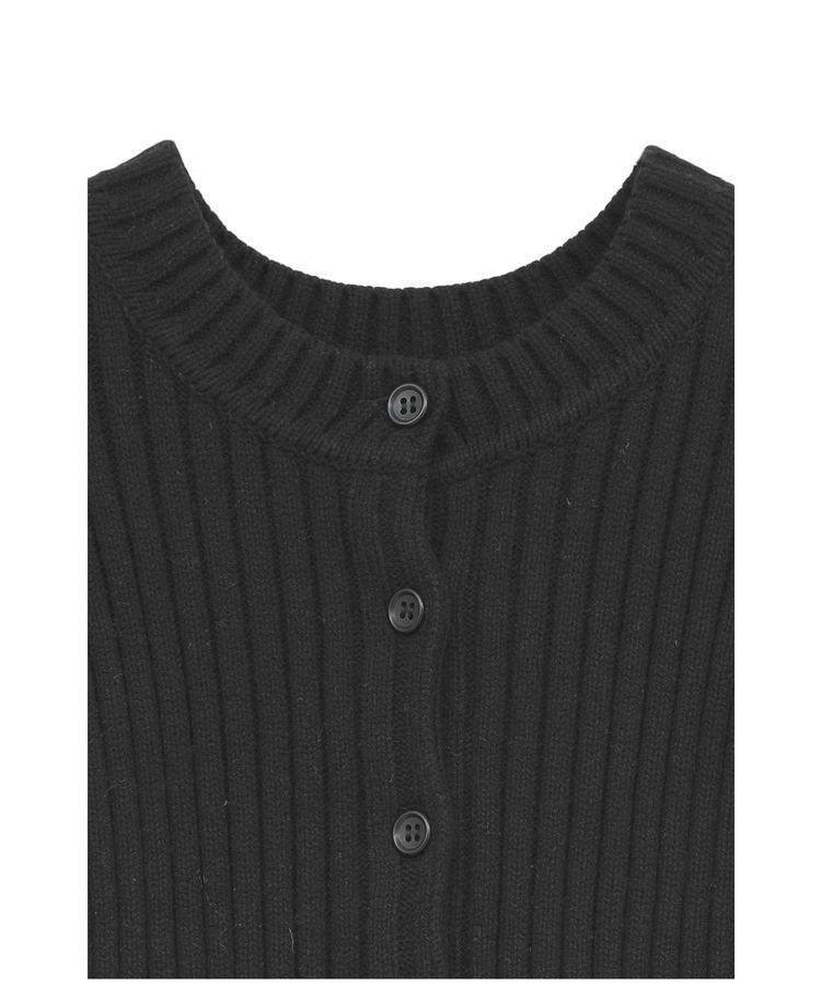 GARAGE OF GOOD CLOTHING「【CLANE】SHORT FRILLED KNIT TOPS」|カーディガン|