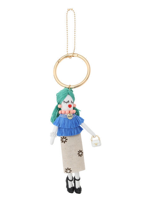 Te chichi「フラワースカートガール チャーム」|その他|ブルー