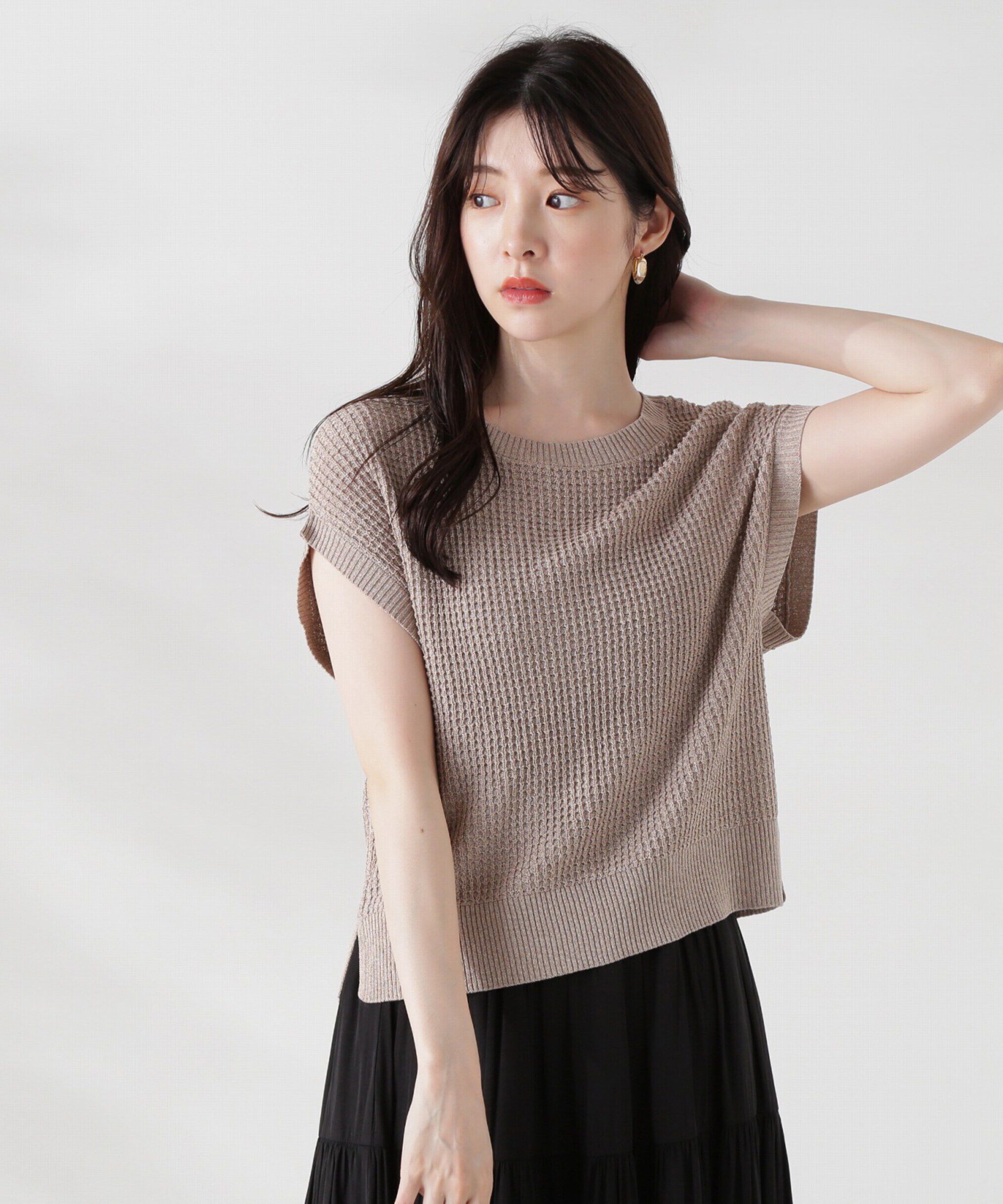 PROPORTION BODY DRESSING「フレンチカーブニット」|ニット・セーター|