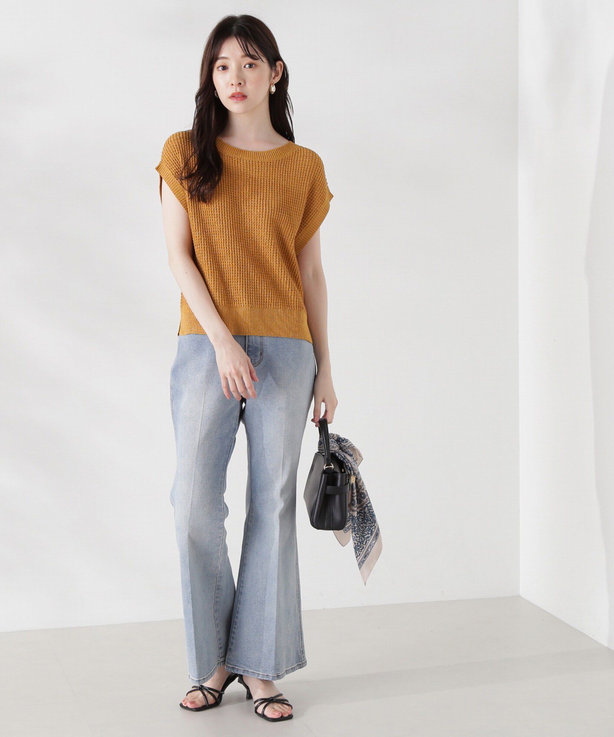 PROPORTION BODY DRESSING「フレンチカーブニット」|ニット・セーター|