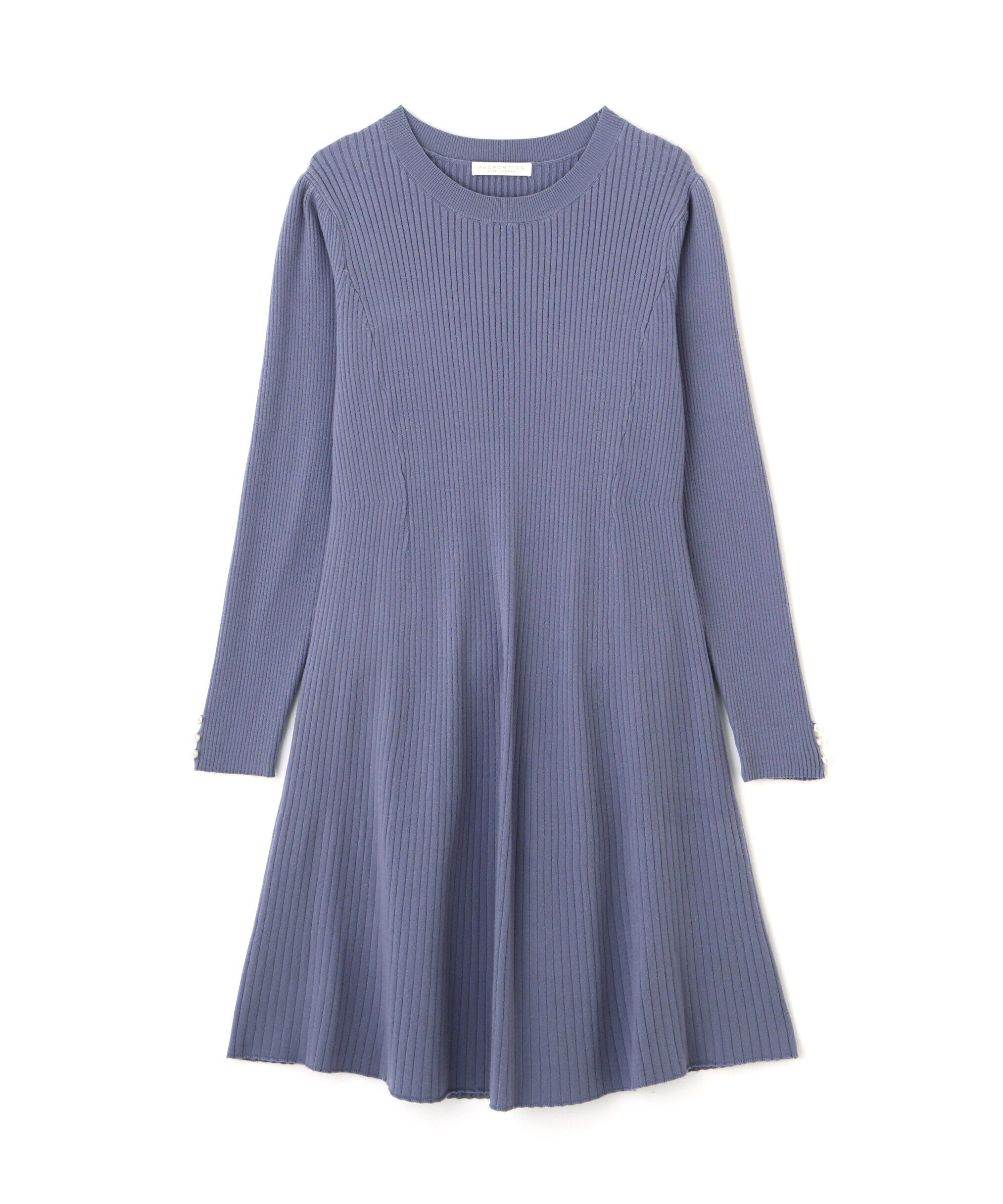 PROPORTION BODY DRESSING「リブミニニットワンピース　24AW」|ワンピース|