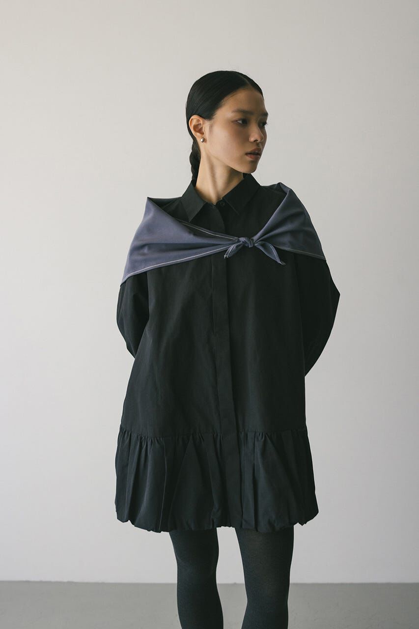 STYLEMIXER「バルーンミニシャツワンピース」|ワンピース|