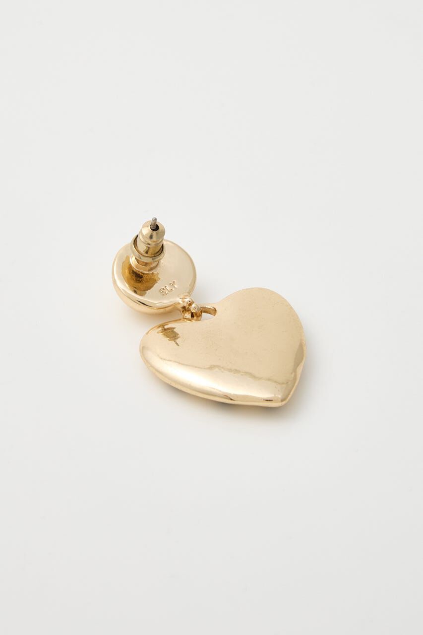 SLY「RHINESTONE HEART ピアス」|ピアス|
