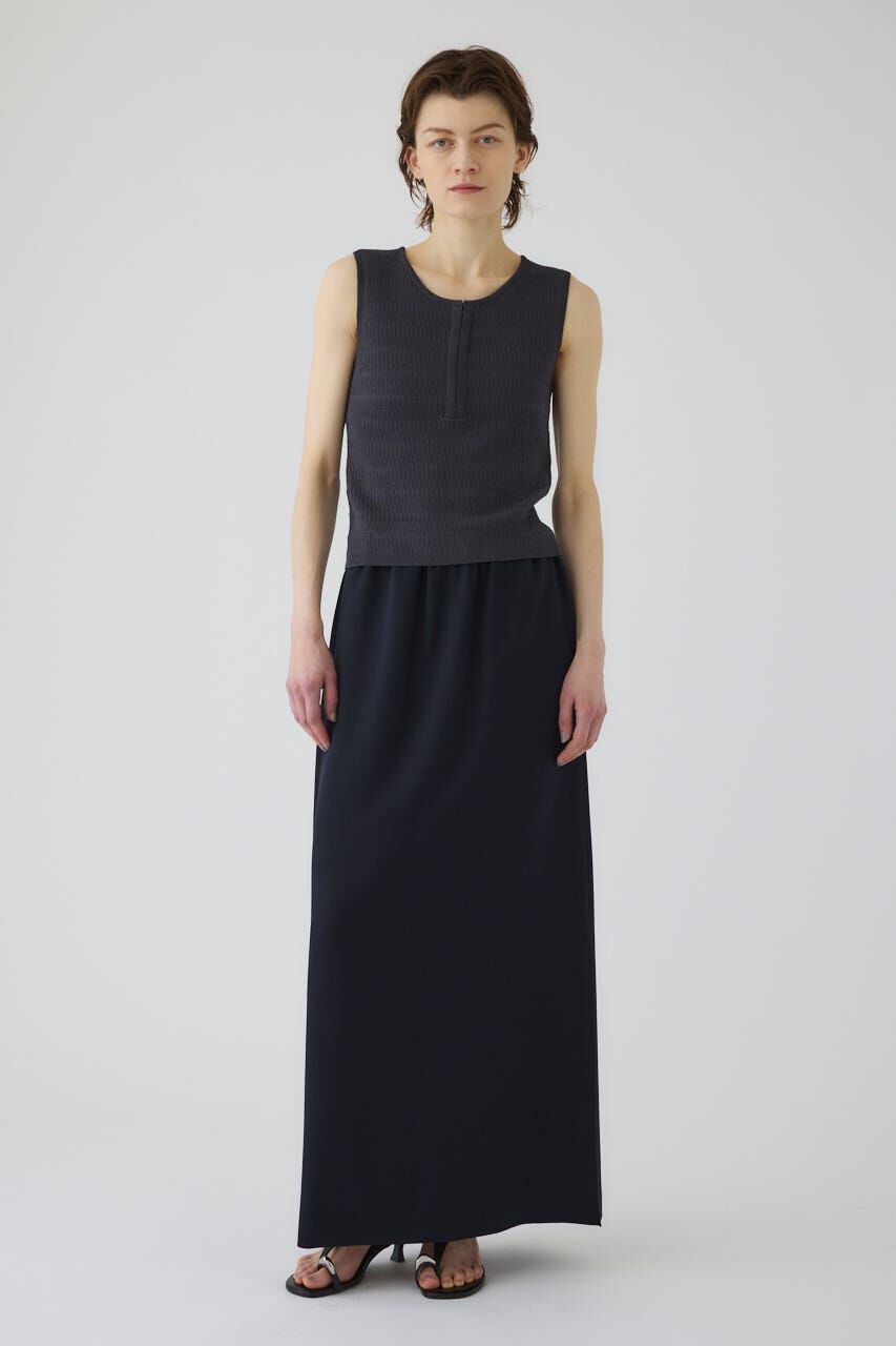 RIM.ARK 「Round neck hook tank」|タンクトップ|