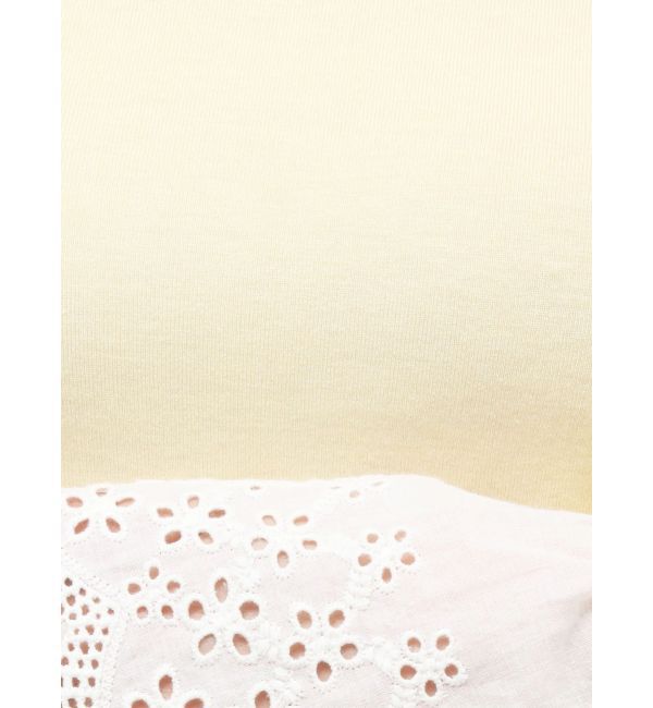 CALNAMUR「レーヨンハイネックドッキングトップス」|Tシャツ・カットソー|