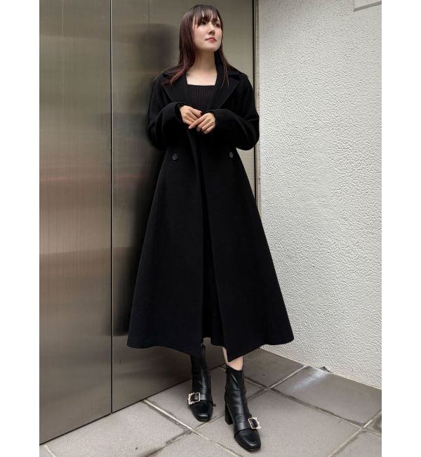 MERCURYDUO「ショルダーリボンニットワンピース」|ワンピース|