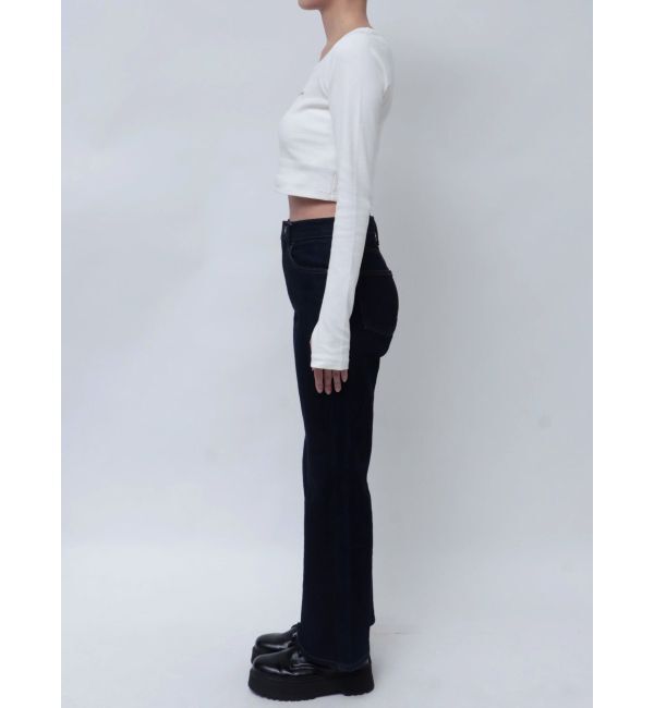 MURUA「プレートクロップドトップス」|Tシャツ・カットソー|