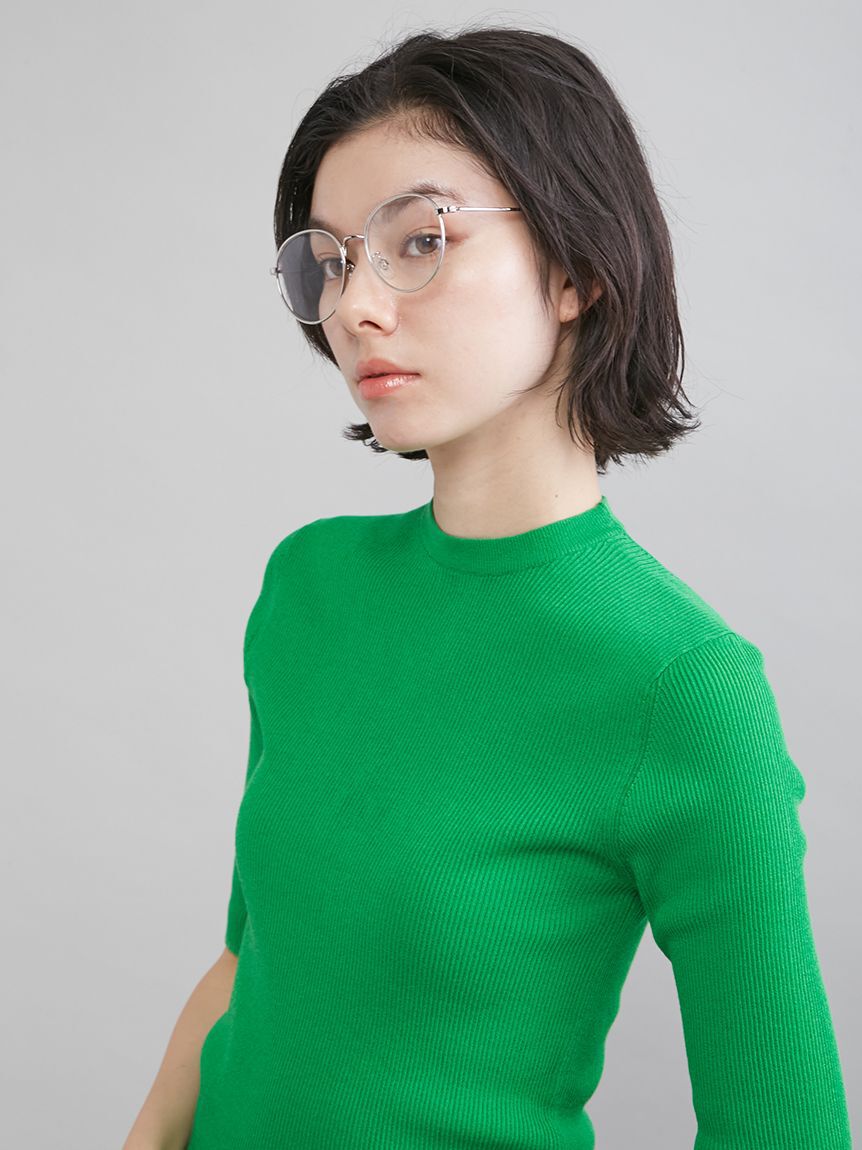 Mila Owen「スリムメタルダテメガネ」|メガネ|