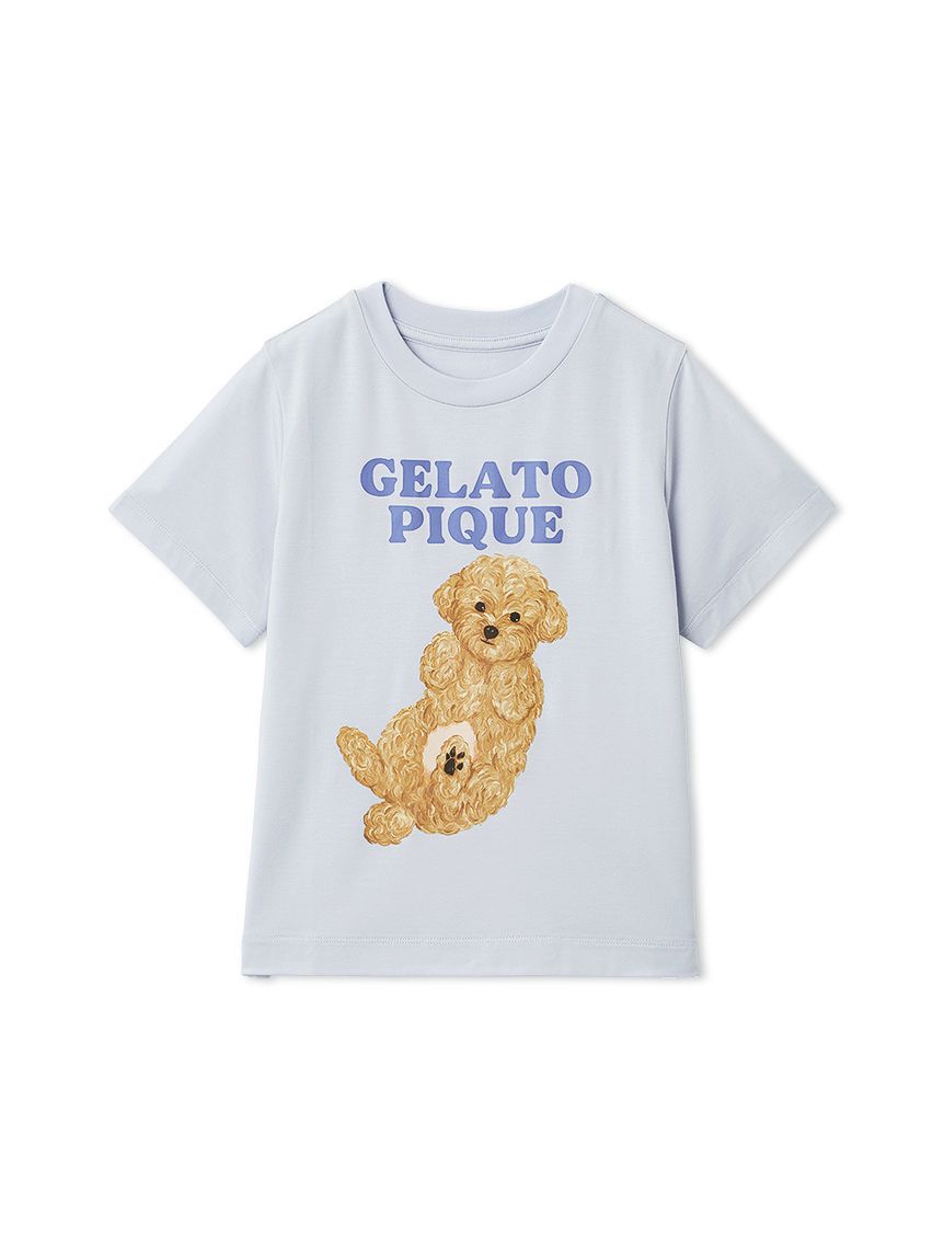 GELATO PIQUE KIDS & BABY「【KIDS】ドッグワンポイントTシャツ」|ルームウェア|