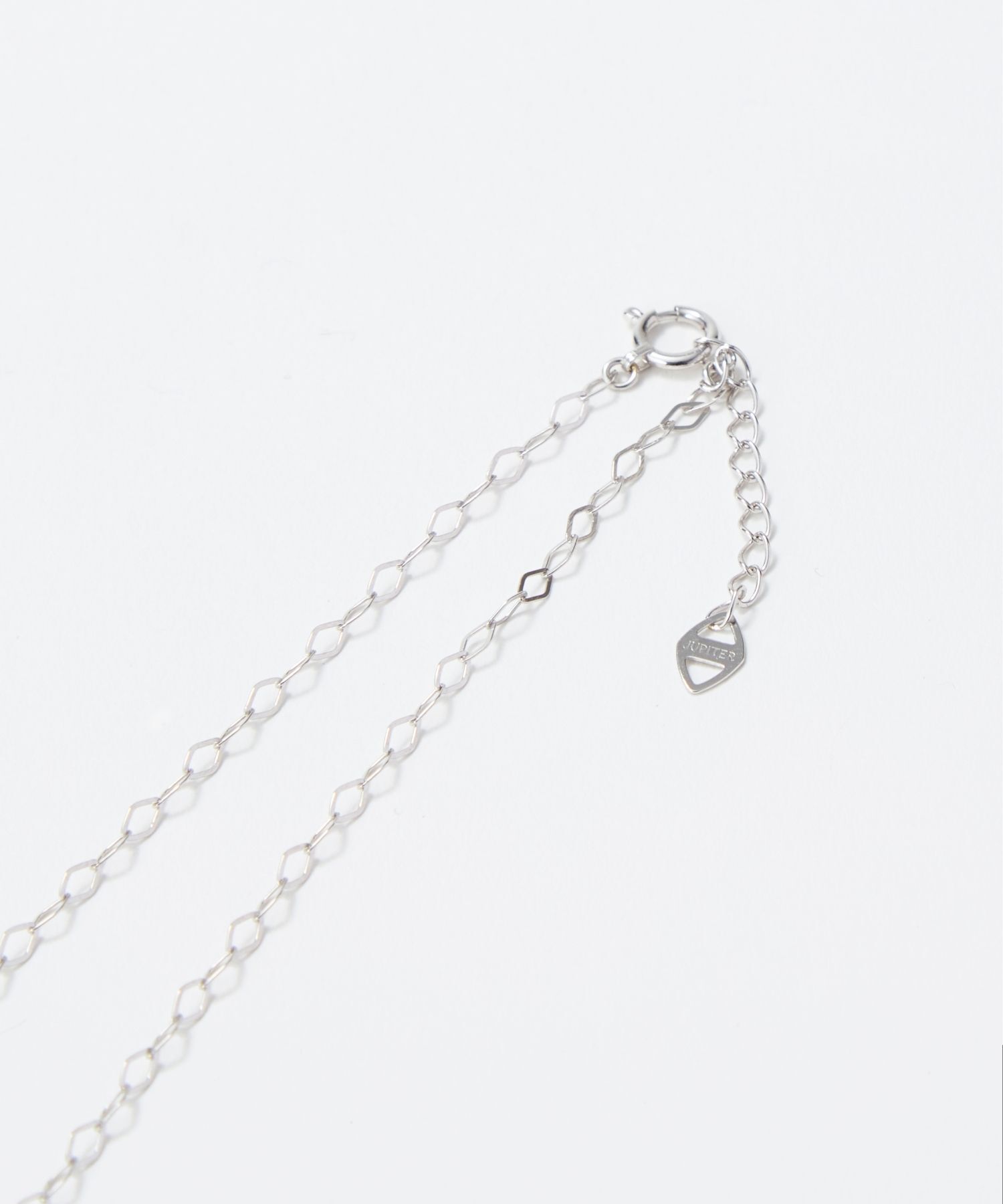 JUPITER「【K18WG】ピアットチェーンネックレス<全長約44+3cm>」|ネックレス|